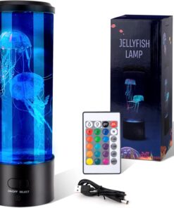 Luxora Jellyfish Lamp with 16 Color Changing LEDS and 4 Mode