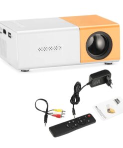 Mini Portable LED Projector Compatible with Smartphone/Laptop