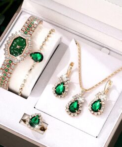 6pcs Women's Elegant jewelry Set