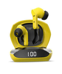 TEMPT? Thunder True Wireless Earbuds with OxyAcoustics Technology, TWS in Ear Earphone with Passive Noise Cancellation, 10mm Bass Drivers, Upto 24H Playtime, IPX4 Water Resistant