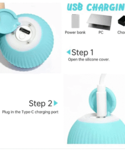 Automatic Smart Teasing Pet Ball, Smart Self Teasing Rolling Pet Ball