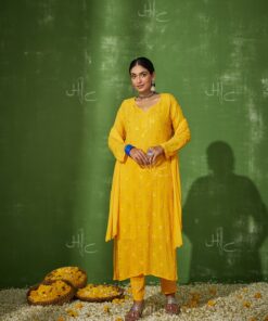 Meher  Georgette Straight Kurta Set with Dupatta