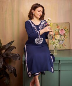 Karima  Rayon Straight Kurta Set