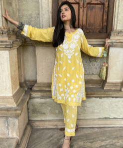 Bushra  Modal Straight Kurta Set